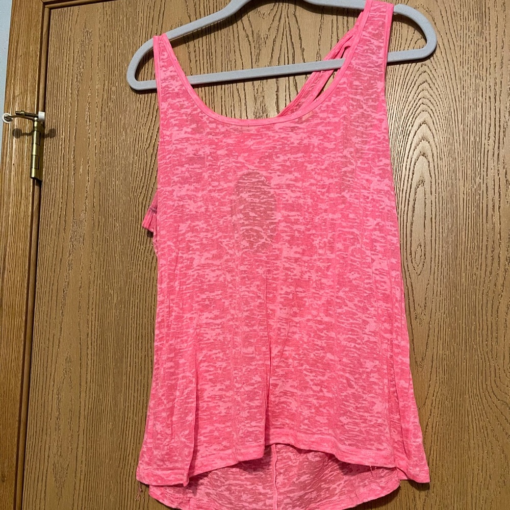 Vanity see through tank top